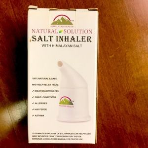NEW Himalayan Health Natural Solution Salt Inhaler